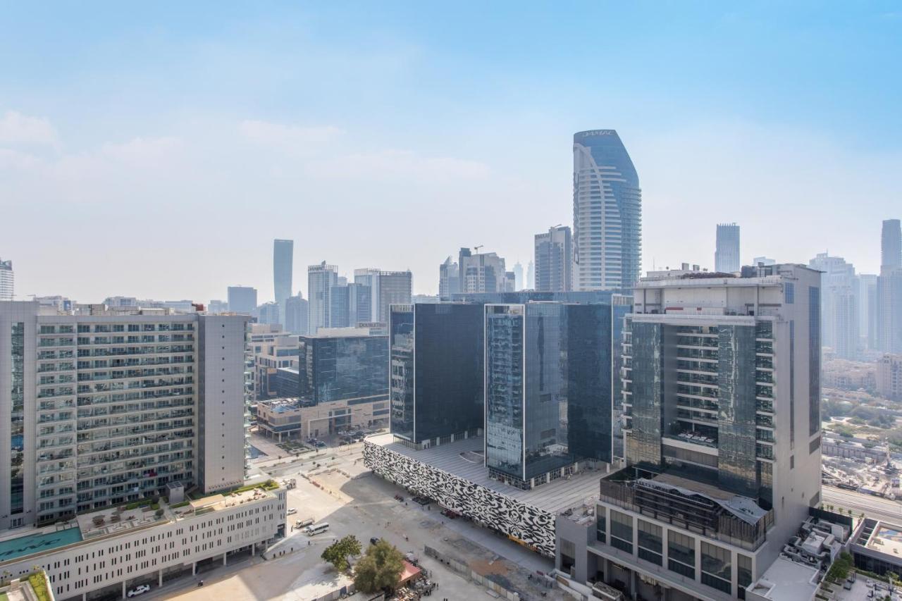 Reva Residences - One Bedroom Apartment By The S Holiday Homes Dubai Exteriör bild